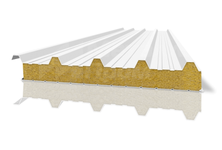 Кровельная сэндвич-панель 100 мм с минеральной ватой