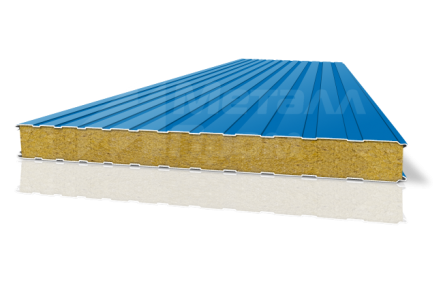 Сэндвич-панель 1200 мм стеновая